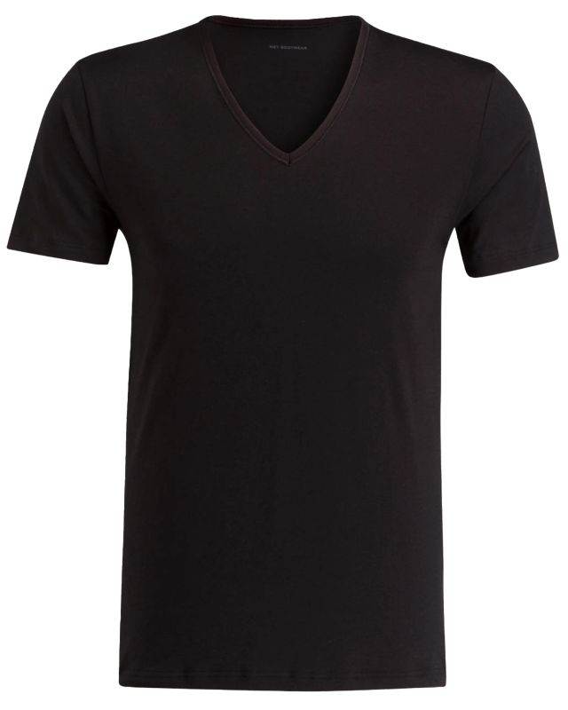 Mey Heren T- shirt dry cotton V-neck 46007